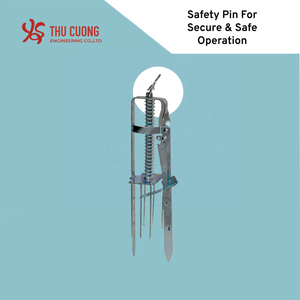 เครื่องดักตัวตุ่นสแตนเลสแข็งเป็นมิตรกับสิ่งแวดล้อมของเวียดนามมีประสิทธิภาพสูงสำหรับการควบคุมศัตรูพืชในสวนกลางแจ้ง - Product Image 3