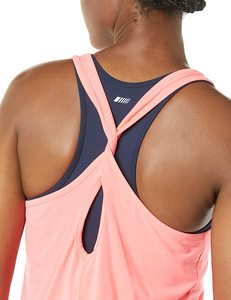 Débardeur côtelé basique à col ras du cou, coupe ajustée, brodé et imprimé, en coton et élasthanne, pour femme – Meilleure vente - Product Image 2