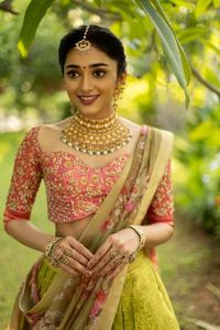 Indiase Traditionele Kleding Kanjiveram Zijde Pure Zari <span class=keywords><strong>Half</strong></span> Lehenga <span class=keywords><strong>Saree</strong></span> Van Indiase Leverancier En Exporteur