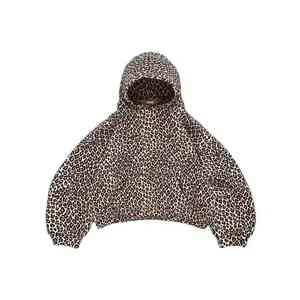 Sudadera con Capucha Extra Grande para Hombre, Personalizada, con Estampado de Leopardo y Guepardo en 3D, 400 Grueso, 100% Algodón - Product Image 1