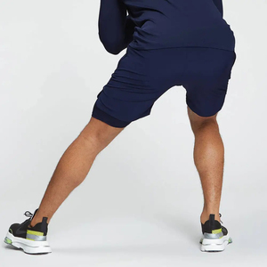 2023 Logo personnalisé Fitness été court blanc unisexe français éponge imprimé plaine hommes shorts de bain - Product Image 6