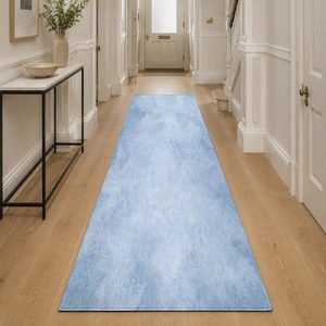 Tapis de salon LXDP-0432 RUGS DEPOT, bleu marine, traditionnel, oriental, imprimé numériquement, lavable en machine, chenille, antidérapant - Product Image 5