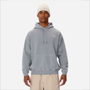 Sweat-shirts à capuche en coton 100% de qualité supérieure, faible MOQ, épaules tombantes, entraînement en salle de sport, couleurs personnalisées, tissu polaire unisexe, port quotidien - Product Image 5