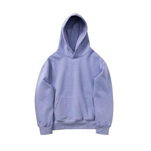 Pull lourd à capuche hommes 500 GSM pur coton polaire surdimensionné streetwear fit OEM & ODM blanc personnalisé usine approvisionnement direct - Product Image 5