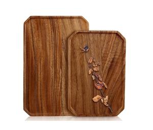 Bandeja Organizadora de Madera Hecha a Mano, Duradera y Ecológica, de Grado Comercial, para Servir y Exhibir Alimentos en Catering y Uso Residencial - Product Image 1