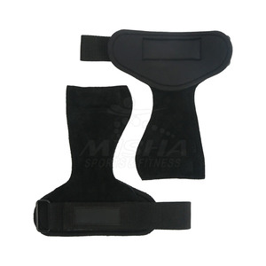 Protège-mains de musculation en cuir de vachette sur mesure, haute résistance, antidérapants, haute qualité, unisexe, personnalisables - Product Image 1