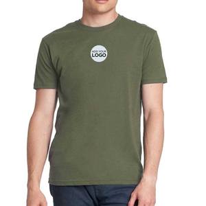 Camisetas de Cuello Redondo para Hombre, Corte Ajustado, 100% Algodón Peinado o Poliéster/Algodón Ecológico - Product Image 5