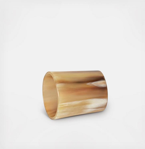 แหวนรองผ้าเช็ดปากเขาควายเขาสีดำธรรมชาติงานฝีมือดีไซน์ใหม่ขายดี - Product Image 4