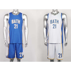 Camiseta de baloncesto transpirable, uniforme, nuevo diseño, juego de sublimación de secado rápido para jugadores de talla grande - Product Image 6