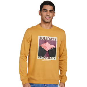 Nueva colección, sudadera y sudaderas con capucha elegantes para hombre, sudadera cómoda con cuello redondo y logotipo impreso de diseño personalizado - Product Image 1