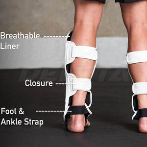 Espinilleras de Kickboxing Personalizadas de Último Estilo, Marca Privada, Protección para Pies y Piernas, Espinillera de Kickboxing - Product Image 3