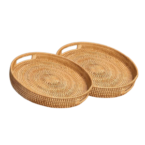 ผลิตภัณฑ์ชั้นนำสร้างนิยามใหม่ให้กับองค์กรบ้านของคุณด้วยถาดหวายที่มีสไตล์เหนือกาลเวลา - Product Image 1