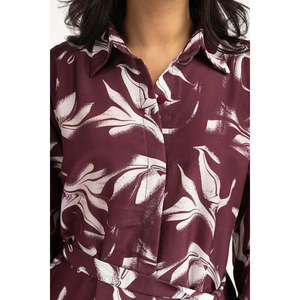 Vestido Casual de Fiesta de Corte Regular WM-DRS-SS25-244 Elegante Talla Grande con Técnicas de Crochet Transpirable con Cremallera Talla XL para Eventos Formales Diurnos - Product Image 4