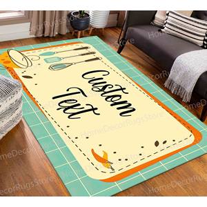 Tapis à motifs géométriques - Design moderne pour la maison et le bureau, avec tapis à poils doux - Product Image 2