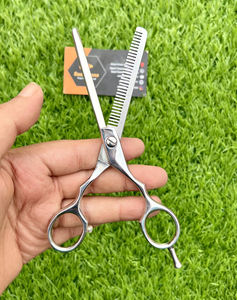 Professional Salon Hair Thinning <b>Scissors</b> High Quality Stainless Steel 440c Single Blade with Sharp Tip Barber <b>Scissors</b> - Product Image 3