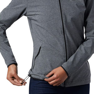 Chaqueta Softshell impermeable cortavientos para mujer, chaqueta Softshell de poliéster duradero para aventuras al aire libre y ropa informal - Product Image 3