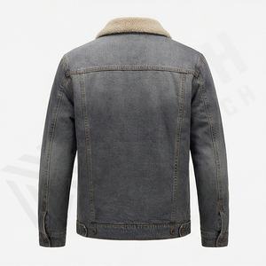 Veste en jean pour femmes Fermeture éclair Respirante Hiver Coton Shell Couleurs personnalisables Tailles Prix de gros Mode tendance - Product Image 2