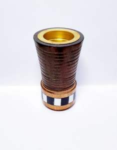 Nouveau brûleur à bakhoor arabe en bois de manguier tendance avec incrustations, pour usage religieux, à prix économiques - Product Image 1