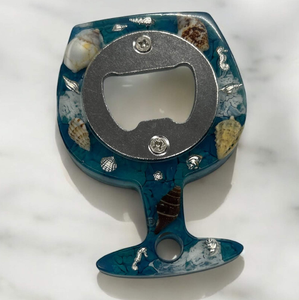 Abrebotellas de resina epoxi Casa natural Logotipo personalizado Botella de bebida Color de resina Rosa Venta más vendida - Product Image 2