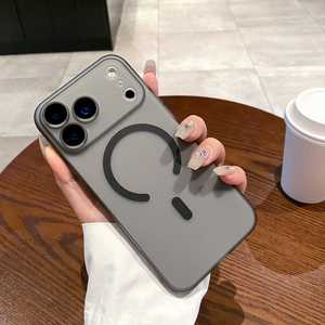 Custodia in TPU trasparente opaca con anello magnetico per iPhone 14 Plus 13 Pro Max, personalizzabile, con finitura satinata, per la vendita al dettaglio - Product Image 3