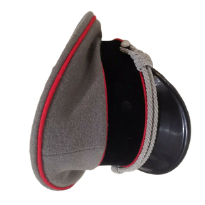 OEM ODM Qualité Design Professionnel 2024 Hommes Reproduction Uniforme Haute Visière Allemande Chapeaux - Product Image 5