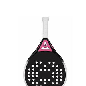 Paleta de playa de fibra de carbono de alta calidad con raqueta de tenis 3K 12K 18K Logotipo personalizado Bolsa de red de nylon - Product Image 2