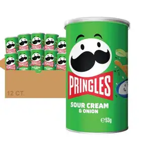 Harga pabrik Pringles keju berkualitas tinggi Pringles Chip kentang asli untuk dibeli makanan kentang makanan ringan