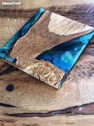 Tabla de cortar de madera y resina de diseño único de gran venta, artículo de cocina para picar o servir queso, tabla de cortar única - Product Image 4