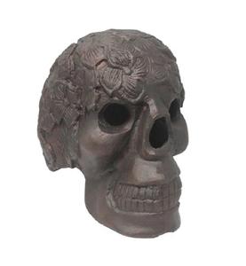 Estatua Gótica de Esqueleto con Mano en la Boca, Decoración Espeluznante para Mesa de Halloween y Coleccionable, Pedido al por Mayor. - Product Image 3