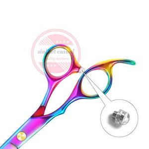 กรรไกรตัดผมสแตนเลสสำหรับช่างตัดผมมืออาชีพกรรไกรตัดผม - Product Image 4