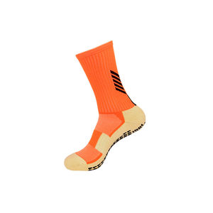Chaussettes de sport antidérapantes de sport personnalisées en gros de haute qualité Bas personnalisé Spandex/Polyester Séchage rapide Respirant - Product Image 2