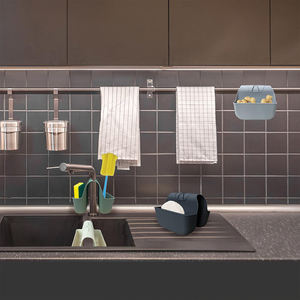 Lavabo décoratif en silicone pour la <span class=keywords><strong>vaisselle</strong></span>, <span class=keywords><strong>porte</strong></span>-éponge suspendu pour savon de cuisine - Product Image 2