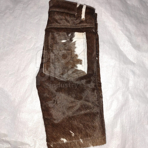 กางเกงขาสั้นหนังวัวแท้ ทำด้วยมือ ทนทาน แฟชั่น พรีเมียม เรียบง่าย สบาย ระบายอากาศได้ดี เป็นมิตรกับสิ่งแวดล้อม - Product Image 4