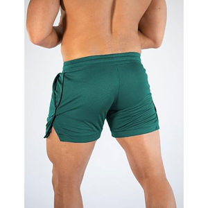 Shorts de sport de compression de haute qualité, coupe ajustée, respirants, évacuant l'humidité, pour la salle de sport, l'entraînement, la course à pied, le fitness - Product Image 3