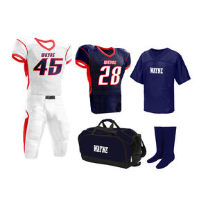 Buena calidad producto caliente diseño único uniforme de fútbol americano superventas fabricación fina hombres corto impreso transpirable - Product Image 4