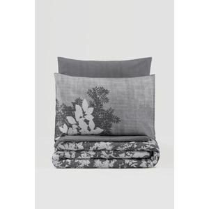 Ensemble de housse de couette double en coton Lunt Anthracite-Ensembles de housse de couette de qualité supérieure - Product Image 3