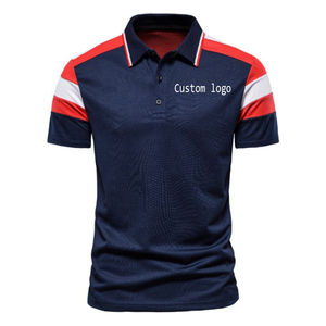Polo de Golf Personalizado con Logotipo Impreso para Hombre, Camiseta Casual de Manga Corta de Alta Calidad, Tejido de Punto Sólido, Diseño en Blanco - Product Image 2