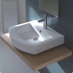 Vistaar อ่างล้างหน้าเซรามิกทรงรีสำหรับวางโต๊ะบนโต๊ะ - Product Image 4