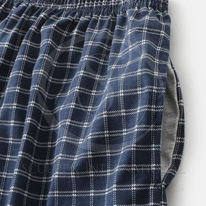 Conjunto de pantalones cortos de verano transpirables informales de dos piezas para hombres de alta calidad 100% algodón de talla grande - Product Image 5