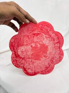 Mantel Individual Decorativo de Goma de Lujo Ecológico, Tamaño y Color Personalizados, 10 mm de Grosor, Redondo, la Mejor Calidad de la India - Product Image 4