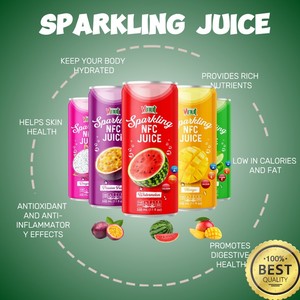 Minuman jus lidah buaya berkilau | 330ml (Pak 24) VINUT, non-gmo, tanpa gula tambahan, pemasok grosir, sampel gratis, OEM ODM
