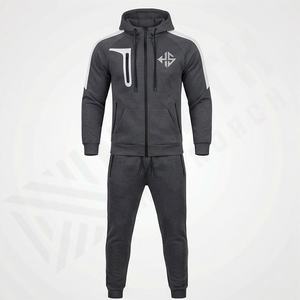 Conjuntos Deportivos de Dos Piezas al por Mayor, Conjuntos para Correr, Sudadera con Capucha para Hombre, Pantalones Elásticos, Chándal con Estampado 3D, Color Personalizado - Product Image 1