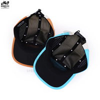 Gorra de Campamento de Malla Transpirable e Impermeable para Adultos, Unisex, Ajustable, de Secado Rápido, Plana, para las Cuatro Estaciones, Deportes, Viajes, Casual, Aire Libre