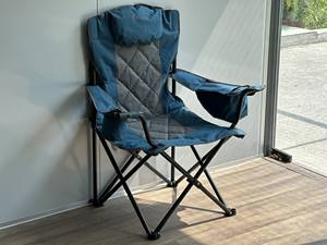 เก้าอี้พับกลางแจ้งเฟอร์นิเจอร์โลหะทำด้วยมือสำหรับปิกนิกกลางแจ้งการตั้งแคมป์กลางแจ้งดีไซน์ทันสมัยในเวียดนาม - Product Image 4