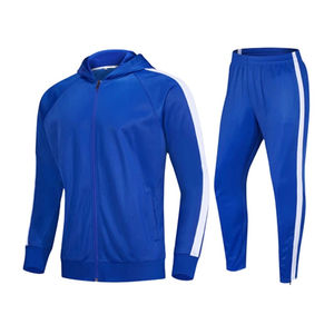 Survêtement d'hiver unisexe personnalisable impression à la mode/contraste grande/grande taille 2 pièces/ensembles 100% coton - Product Image 2