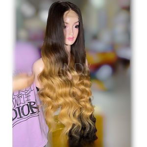 Precio de fábrica Peluca de cabello humano de color personalizado Venta al por mayor 100% Cabello vietnamita crudo - Product Image 5