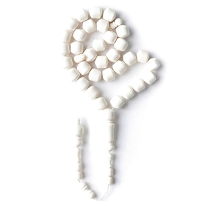 ลูกประคำอิสลามสีฟ้าเทอร์ควอยซ์ขนาด 10 มม. 33 เม็ด ลูกประคำมุสลิม - Product Image 3