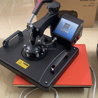 Presse à chaud 5 en 1 avec kit de démarrage pour débutants, comprenant imprimante à sublimation, encre et papier