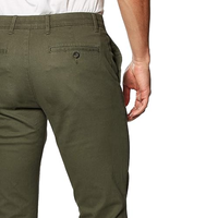Pantalon de costume homme coupe slim extensible style italien respirant à devant plat avec logo à la taille et braguette zippée, couleur unie, pour affaires et occasions décontractées