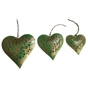 Suministros de decoración navideña de Pascua, colgantes de pájaros de árboles de Navidad de Metal, adorno colgante para regalo de boda, diseño de Navidad - Product Image 6